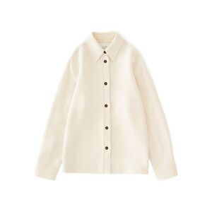 STUDIO NICHOLSON Oversized Button-Up Shirt Women WHITE Shirts